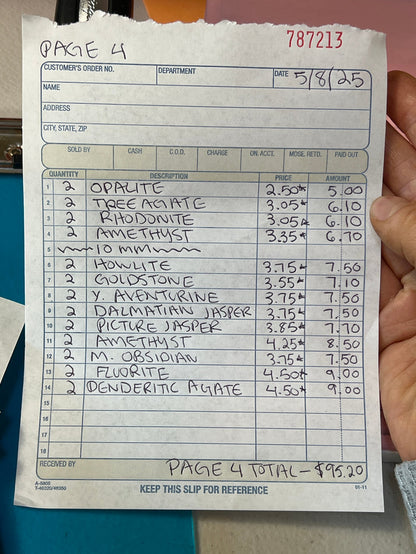 @causticwanderer Wholesale Live Sale Invoice *UPDATED*
