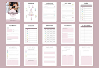 Ladystrategist Chakra Planner Canva Template instagram canva templates social media templates etsy free canva templates