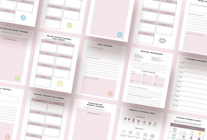Ladystrategist Chakra Planner Canva Template instagram canva templates social media templates etsy free canva templates