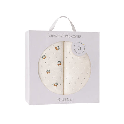 Gift-Ready Yellow Cherry Sheet Duo