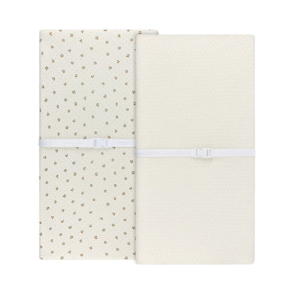 Yellow Cherry Changing Pad Cover