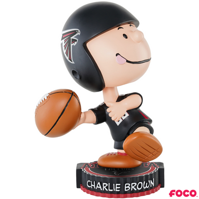 Charlie Brown Peanuts Bighead NFL Bobbleheads