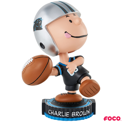 Charlie Brown Peanuts Bighead NFL Bobbleheads