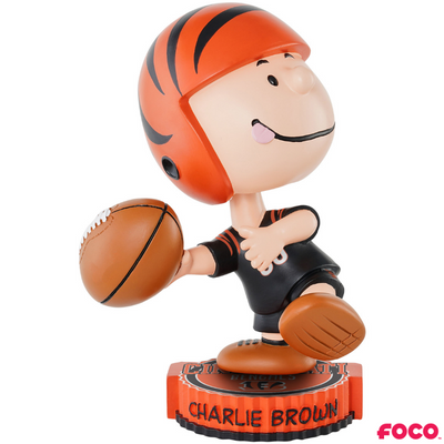 Charlie Brown Peanuts Bighead NFL Bobbleheads