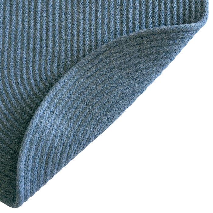 Chatham Federal Blue Braided Rug Oval image