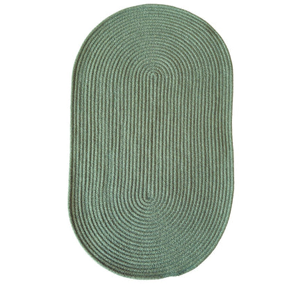 Chatham Palm Braided Rug Oval image