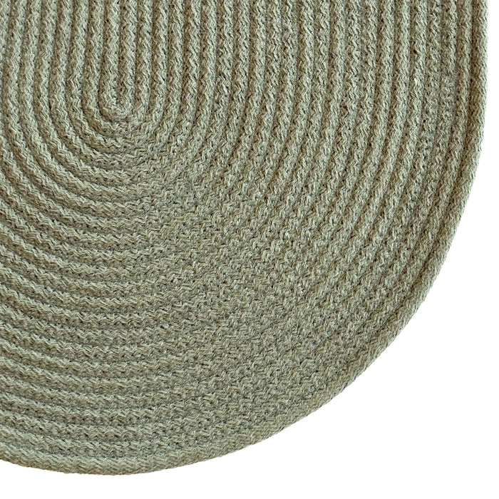 Chatham Palm Braided Rug Oval image