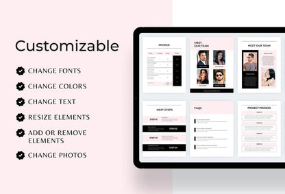 Ladystrategist Chic Service Providers Canva Bundle instagram canva templates social media templates etsy free canva templates