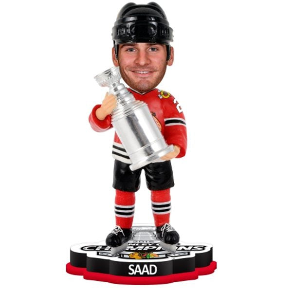 Chicago Blackhawks 2015 Stanley Cup Bobbleheads - National Bobblehead HOF Store