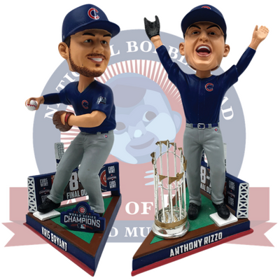 Chicago Cubs 2016 World Series Final Out Bobbleheads - National Bobblehead HOF Store