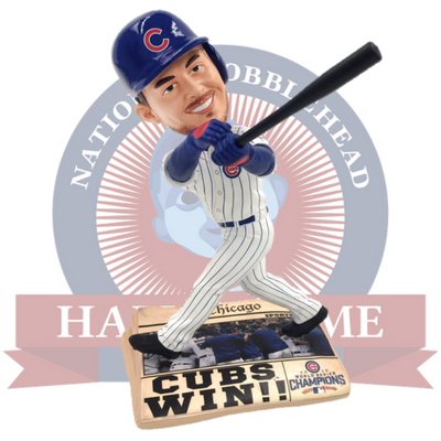 Chicago Cubs 2016 World Series Newspaper Bobbleheads - National Bobblehead HOF Store