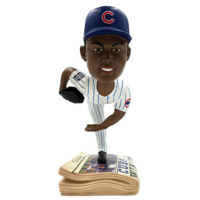 Chicago Cubs 2016 World Series Newspaper Bobbleheads - National Bobblehead HOF Store