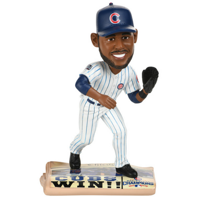 Chicago Cubs 2016 World Series Newspaper Bobbleheads - National Bobblehead HOF Store