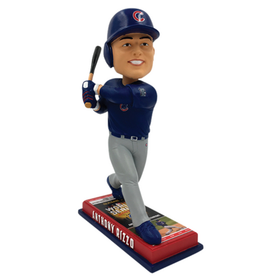 Chicago Cubs 2016 World Series Ticket Base Bobbleheads - National Bobblehead HOF Store