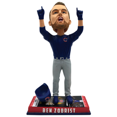 Chicago Cubs 2016 World Series Ticket Base Bobbleheads - National Bobblehead HOF Store