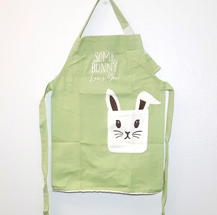 Child Apron Some Bunny Loves You