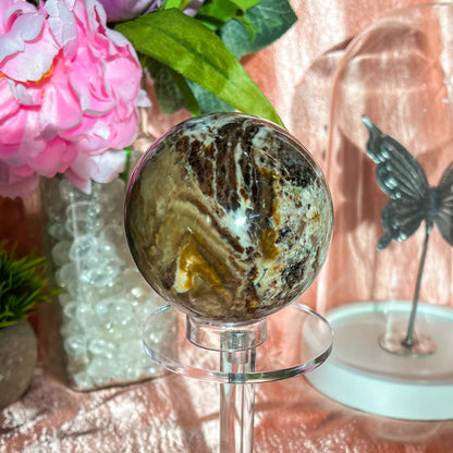 Chocolate Opal Sphere