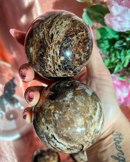 Chocolate Opal Sphere