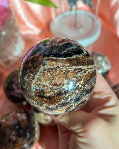 Chocolate Opal Sphere