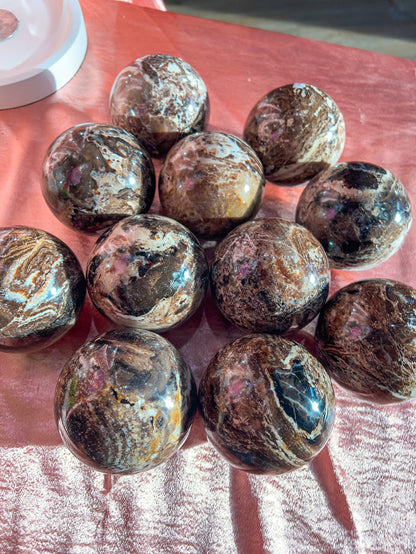 Chocolate Opal Sphere