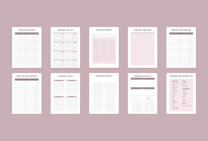 Ladystrategist Christmas Canva Planner Template instagram canva templates social media templates etsy free canva templates