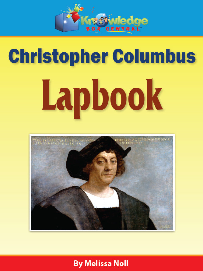 Christopher Columbus Lapbook - PRINTED