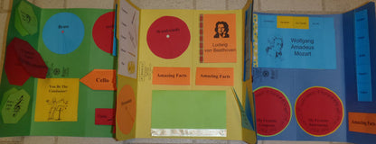 Classical Composer & Instruments Lapbook - PRINTED