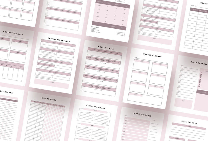 Ladystrategist Coaching Business Planner Canva Template instagram canva templates social media templates etsy free canva templates