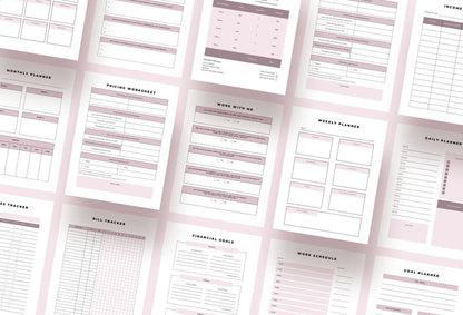 Ladystrategist Coaching Business Planner Canva Template instagram canva templates social media templates etsy free canva templates