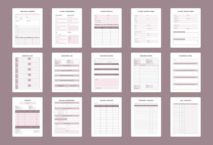 Ladystrategist Coaching Business Planner Canva Template instagram canva templates social media templates etsy free canva templates