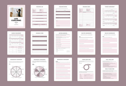 Ladystrategist Coaching Tools Canva Template instagram canva templates social media templates etsy free canva templates