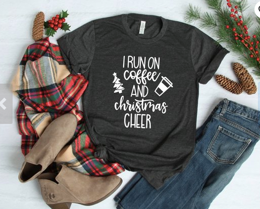 Coffee & Christmas Cheer T-Shirt