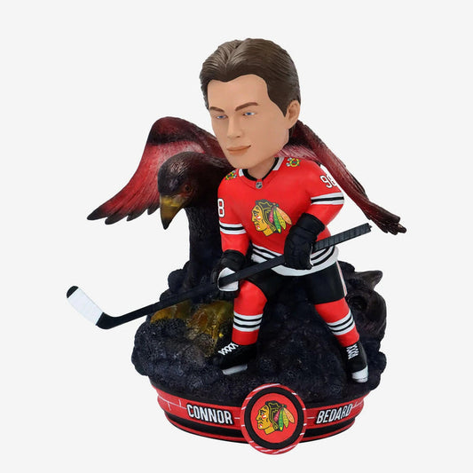 Connor Bedard Chicago Blackhawks 2024 Spirit Animal NHL Hockey Bobblehead