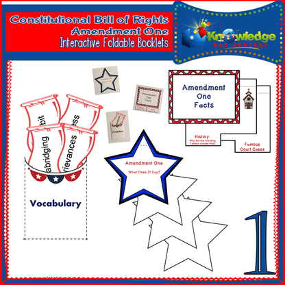 Constitutional Amendments Interactive Foldable Booklets Amendments 1-27
