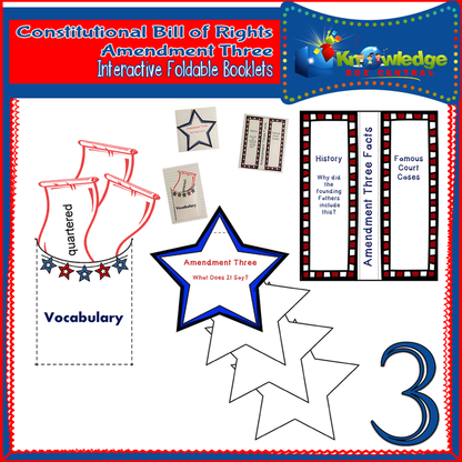 Constitutional Amendments Interactive Foldable Booklets Amendments 1-27