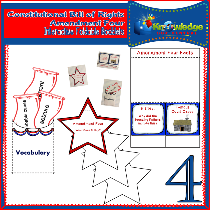 Constitutional Amendments Interactive Foldable Booklets Amendments 1-27