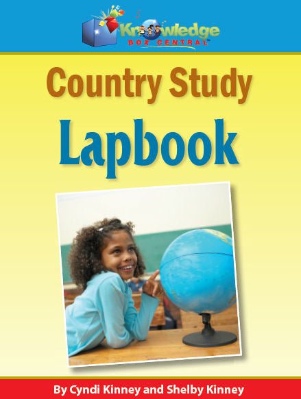 Country Study Lapbook (ANY Country) - PRINTED