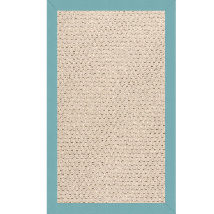 Creative Concepts-Beach Sisal Canvas Aquatic Indoor/Outdoor Bordere Rectangle image