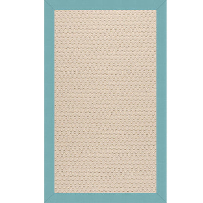 Creative Concepts-Beach Sisal Canvas Aquatic Indoor/Outdoor Bordere Rectangle image