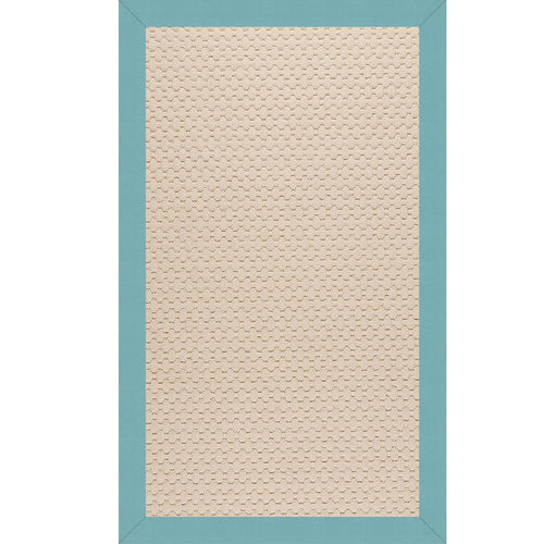 Creative Concepts-Beach Sisal Canvas Aquatic Indoor/Outdoor Bordere Rectangle image