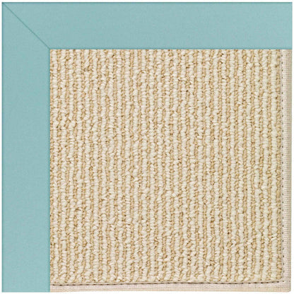 Creative Concepts-Beach Sisal Canvas Aquatic Indoor/Outdoor Bordere Octagon image