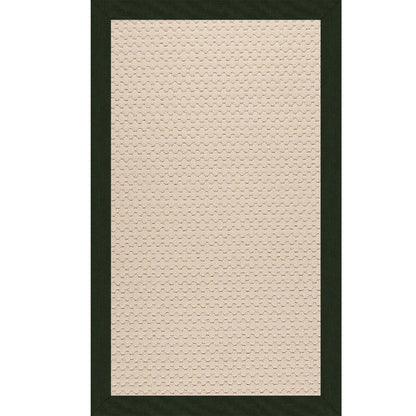 Creative Concepts-Beach Sisal Canvas Fern Indoor/Outdoor Bordere Rectangle image
