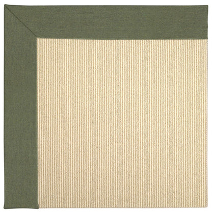Creative Concepts-Beach Sisal Canvas Fern Indoor/Outdoor Bordere Octagon image