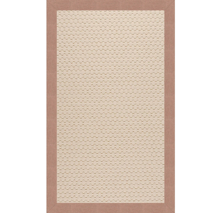 Creative Concepts-Beach Sisal Cast Petal Indoor/Outdoor Bordere Rectangle image