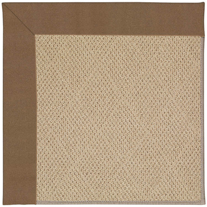 Creative Concepts-Cane Wicker Canvas Cocoa Indoor/Outdoor Bordere Octagon image