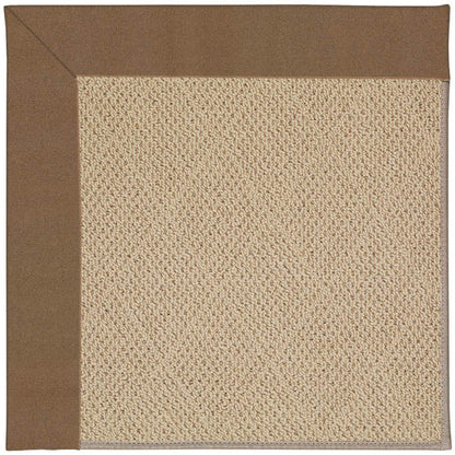 Creative Concepts-Cane Wicker Canvas Cocoa Indoor/Outdoor Bordere Octagon image