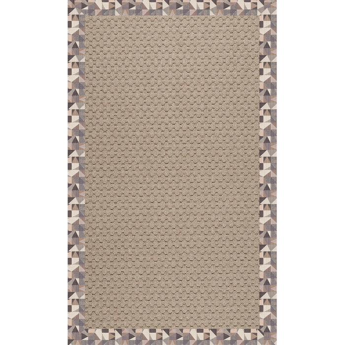 Creative Concepts-Grassy Mtn. Geo Bronze Indoor/Outdoor Bordere Rectangle image
