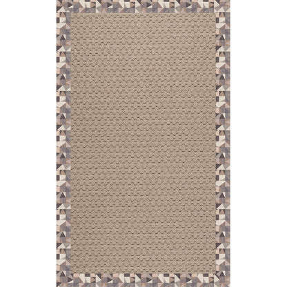 Creative Concepts-Grassy Mtn. Geo Bronze Indoor/Outdoor Bordere Rectangle image
