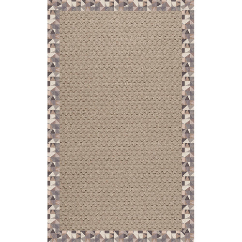 Creative Concepts-Grassy Mtn. Geo Bronze Indoor/Outdoor Bordere Rectangle image