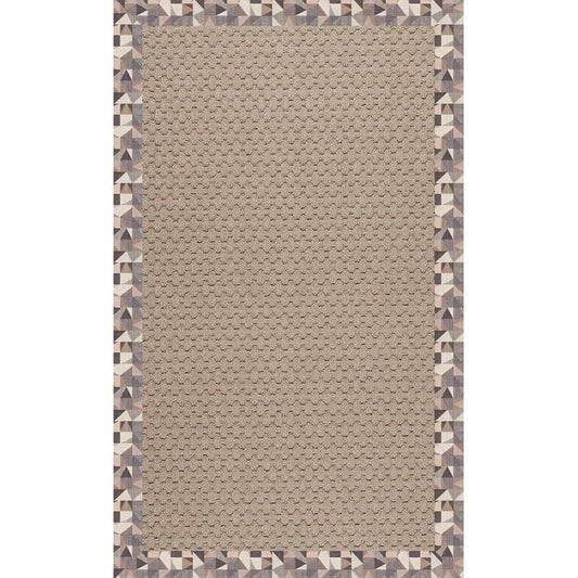 Creative Concepts-Grassy Mtn. Geo Bronze Indoor/Outdoor Bordere Rectangle image